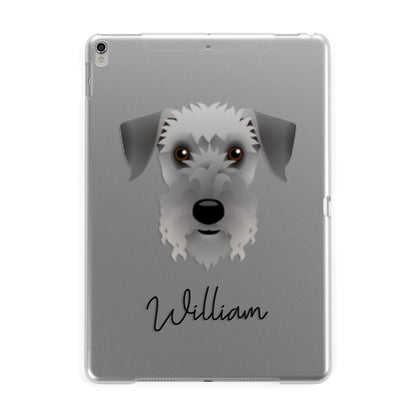 Cesky Terrier Personalised Apple iPad Silver Case