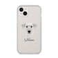 Cesky Terrier Personalised iPhone 14 Plus Clear Tough Case Starlight