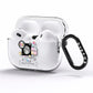 Chase The Moon AirPods Pro Clear Case Side Image