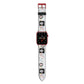 Chase The Moon Apple Watch Strap with Red Hardware