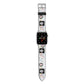 Chase The Moon Apple Watch Strap with Silver Hardware