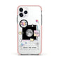 Chase The Moon Apple iPhone 11 Pro in Silver with Pink Impact Case