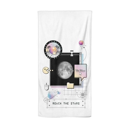 Chase The Moon Beach Towel