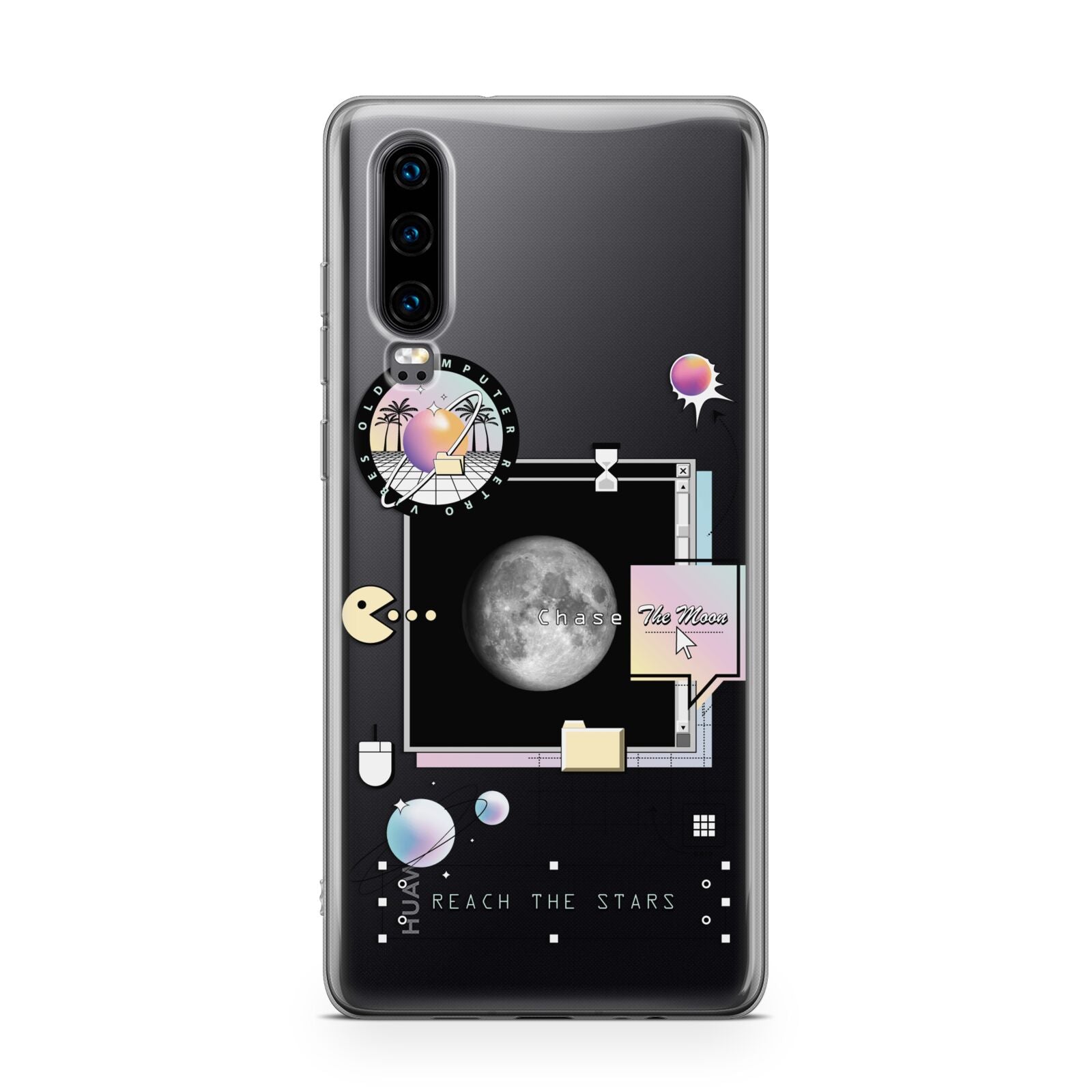 Chase The Moon Huawei P30 Phone Case