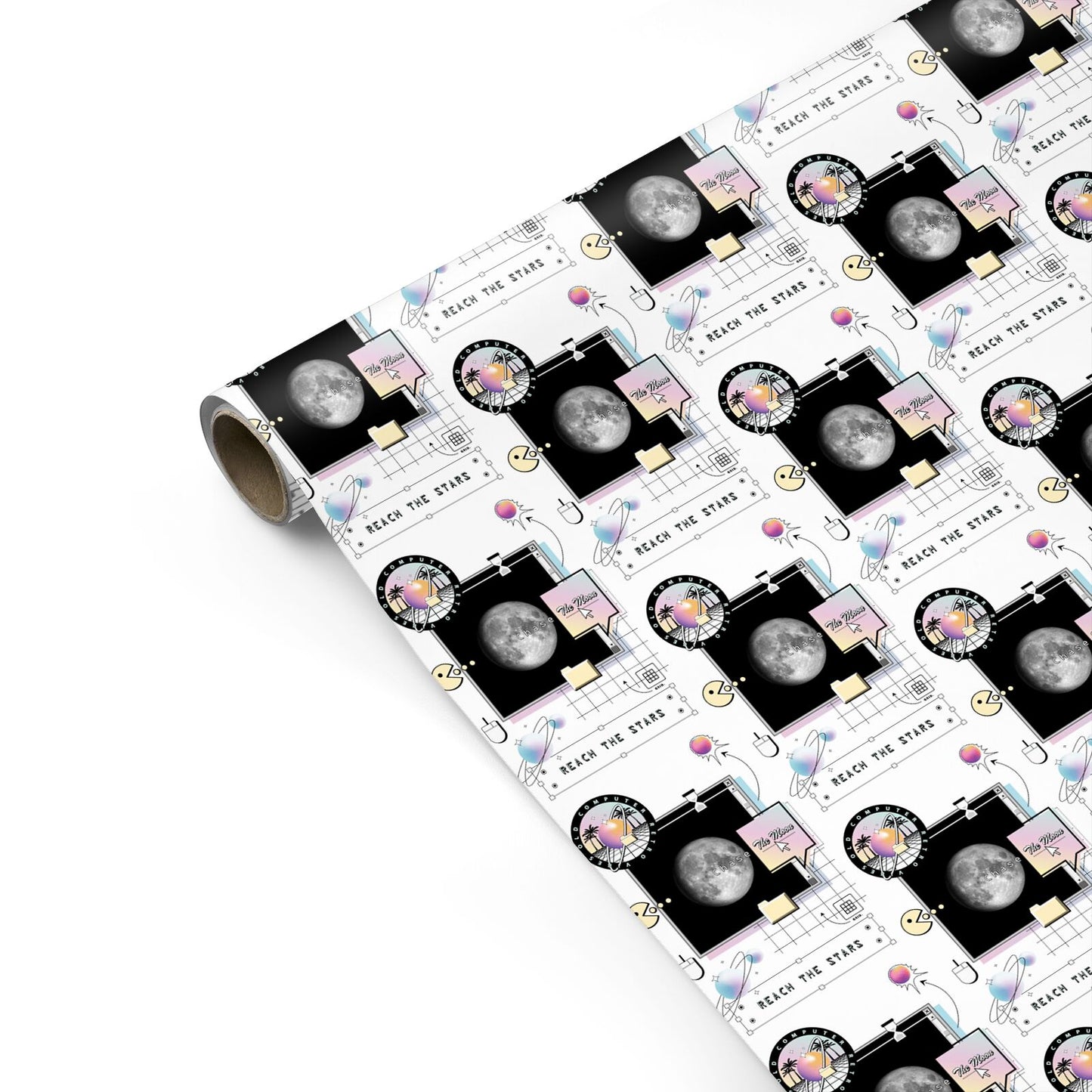 Chase The Moon Personalised Gift Wrap
