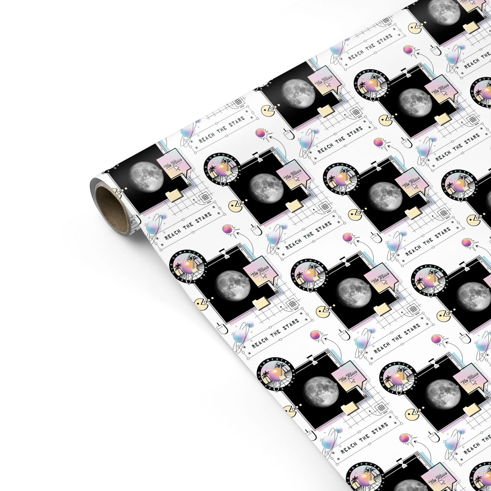 Chase The Moon Personalised Gift Wrap