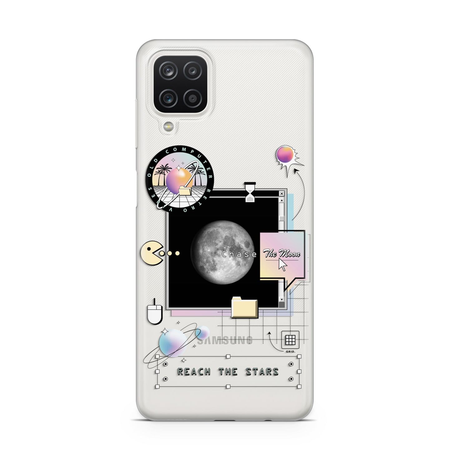 Chase The Moon Samsung A12 Case