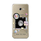 Chase The Moon Samsung Galaxy A5 2017 Case on gold phone