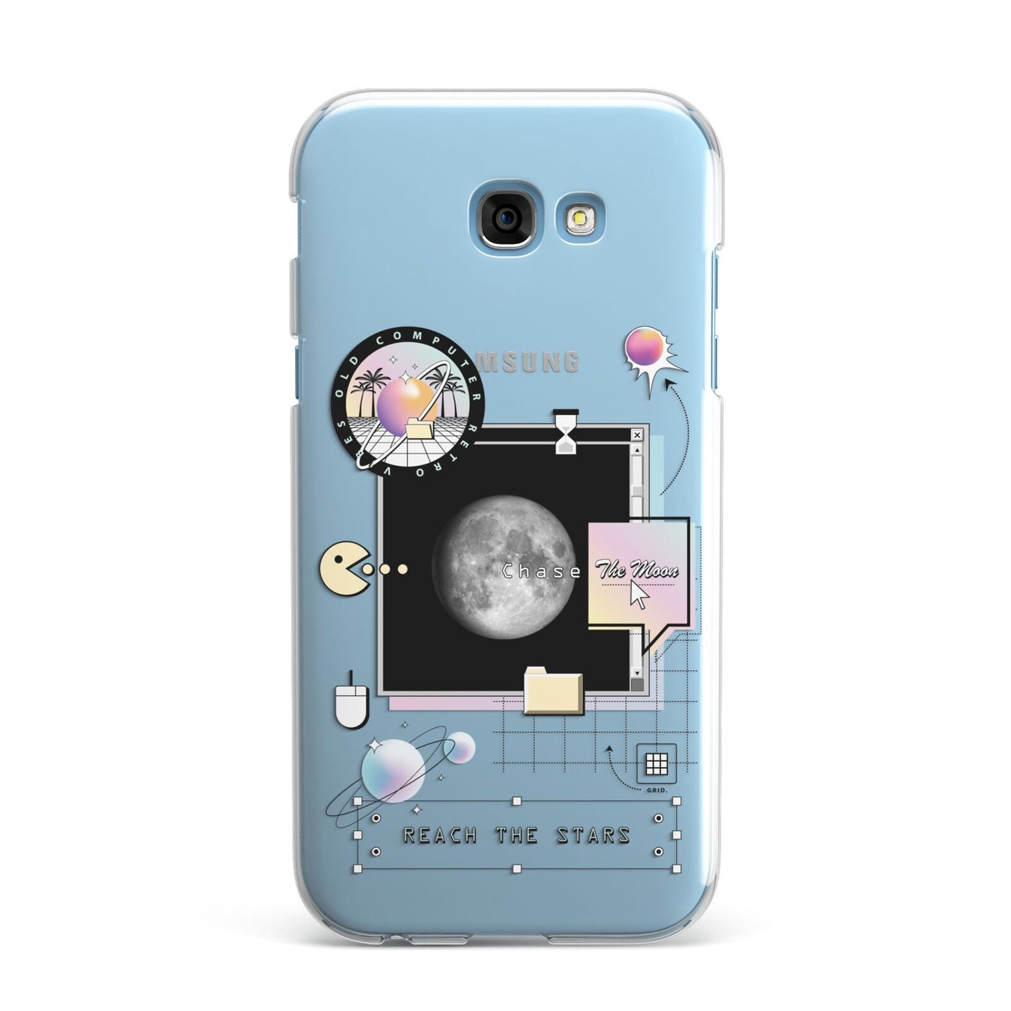 Chase The Moon Samsung Galaxy A7 2017 Case