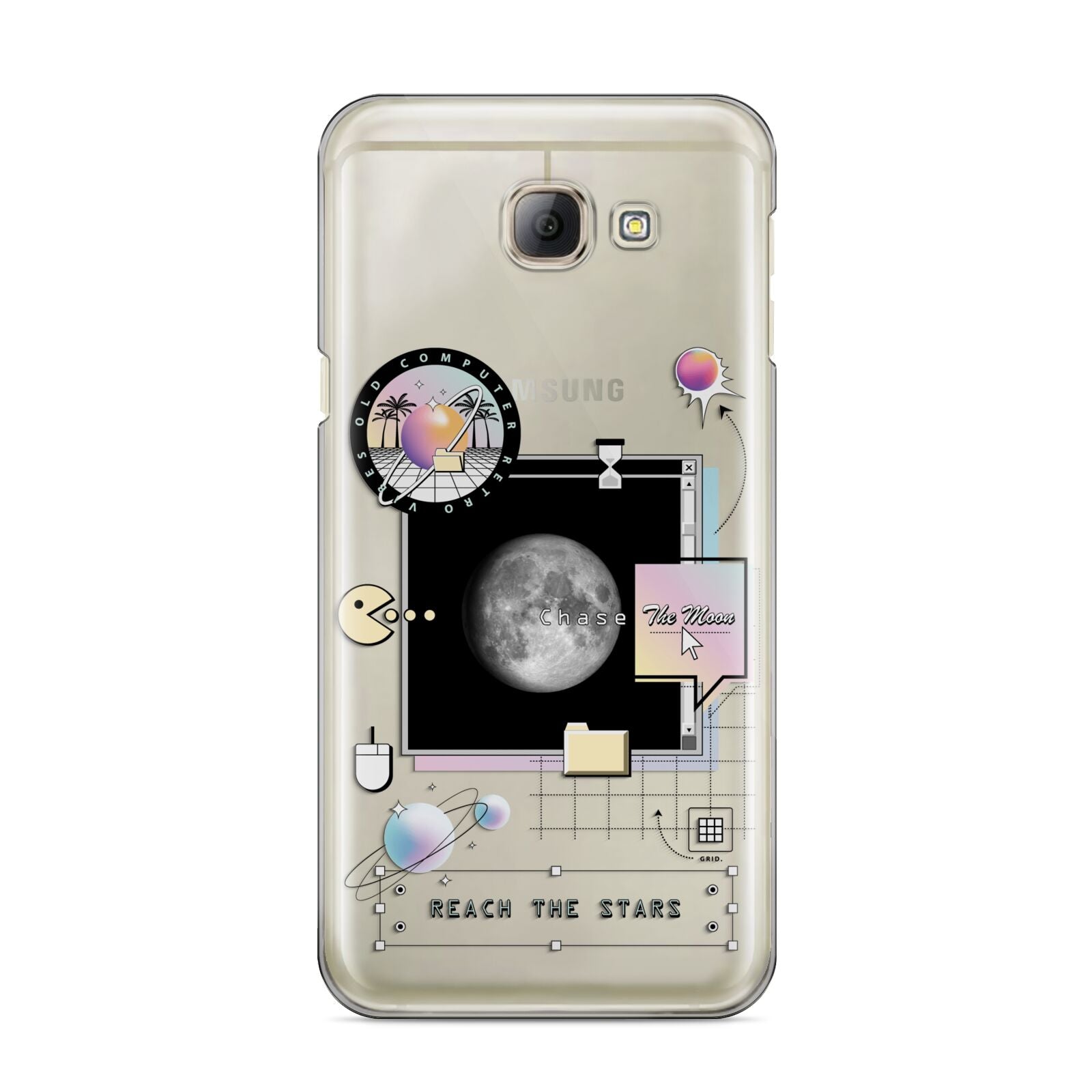 Chase The Moon Samsung Galaxy A8 2016 Case