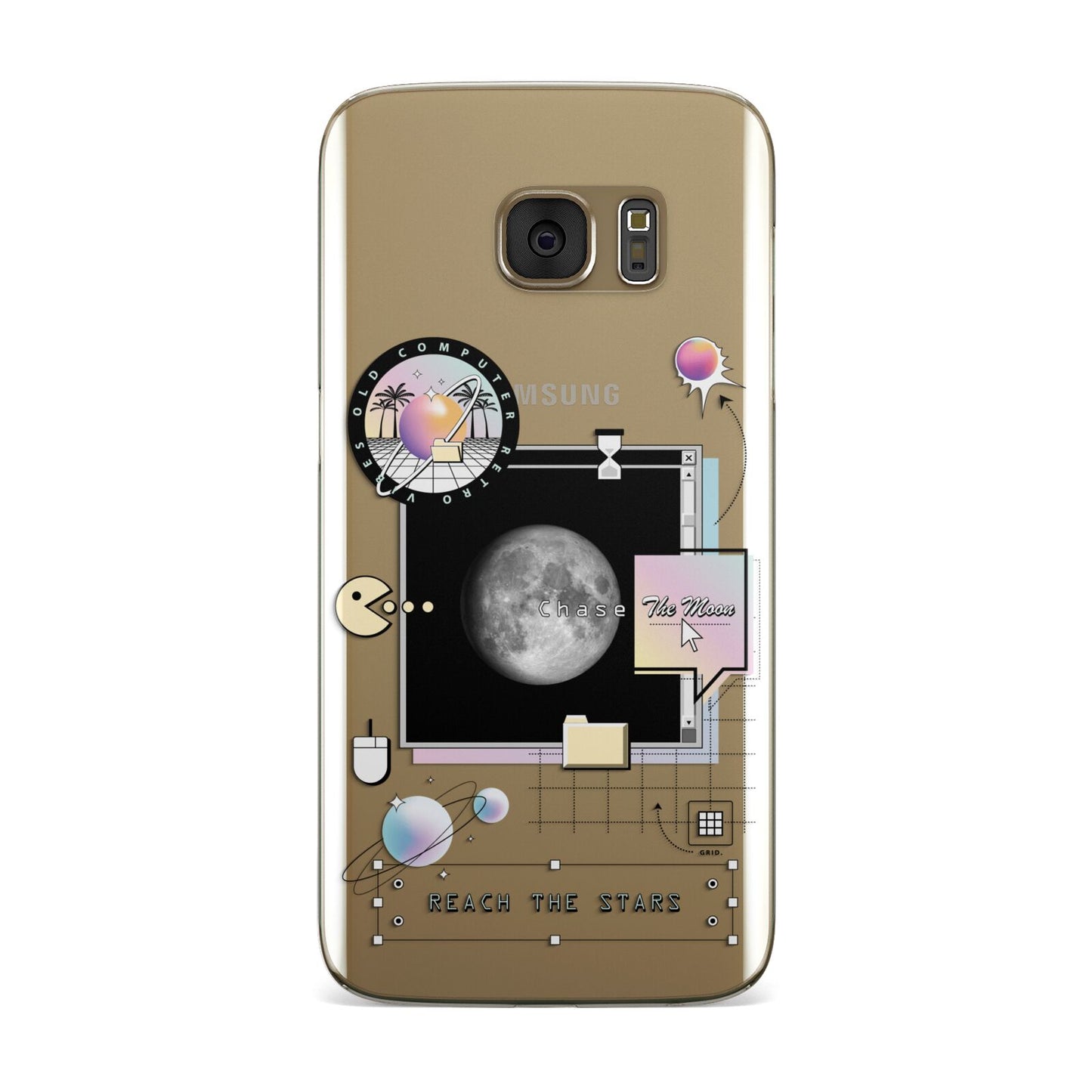 Chase The Moon Samsung Galaxy Case