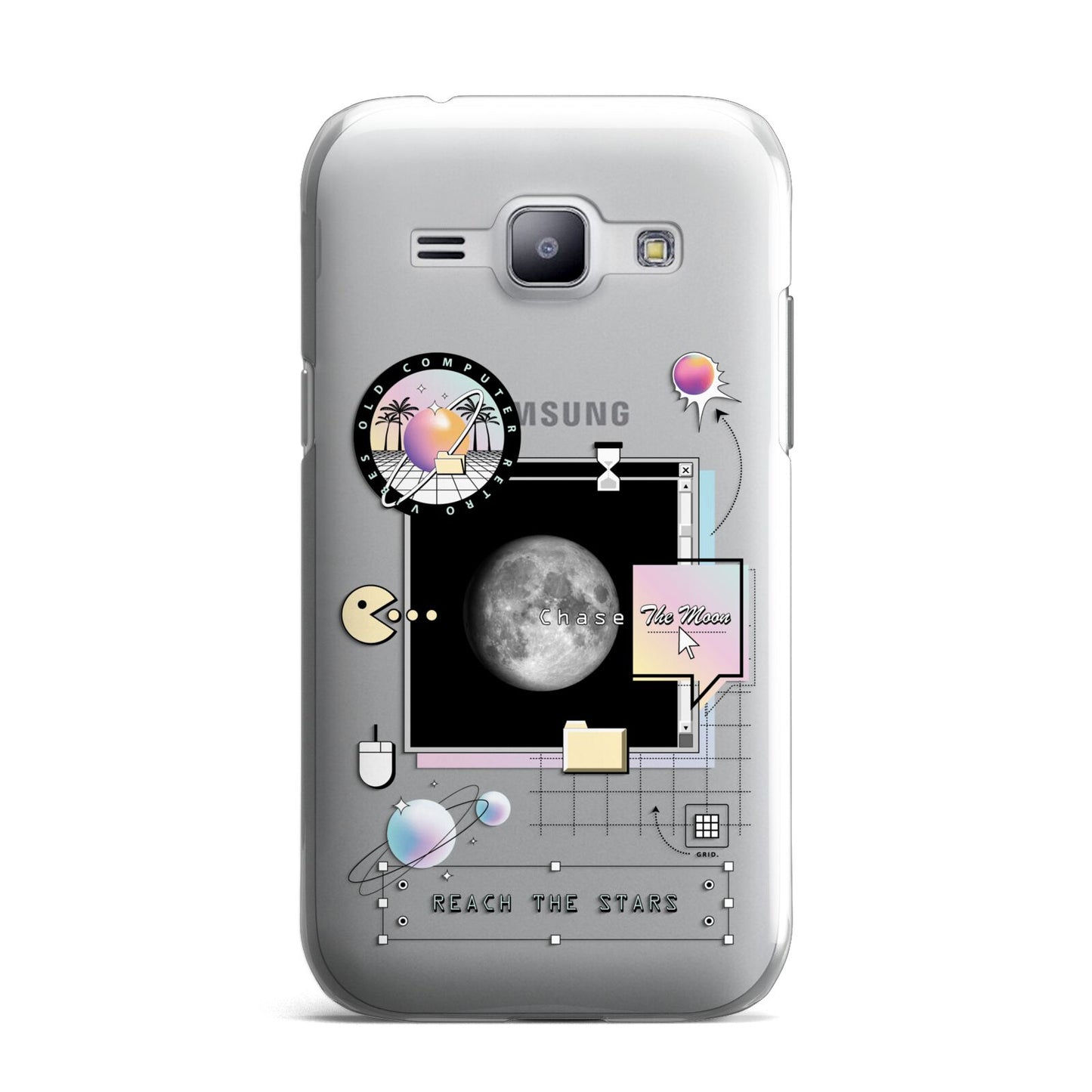 Chase The Moon Samsung Galaxy J1 2015 Case