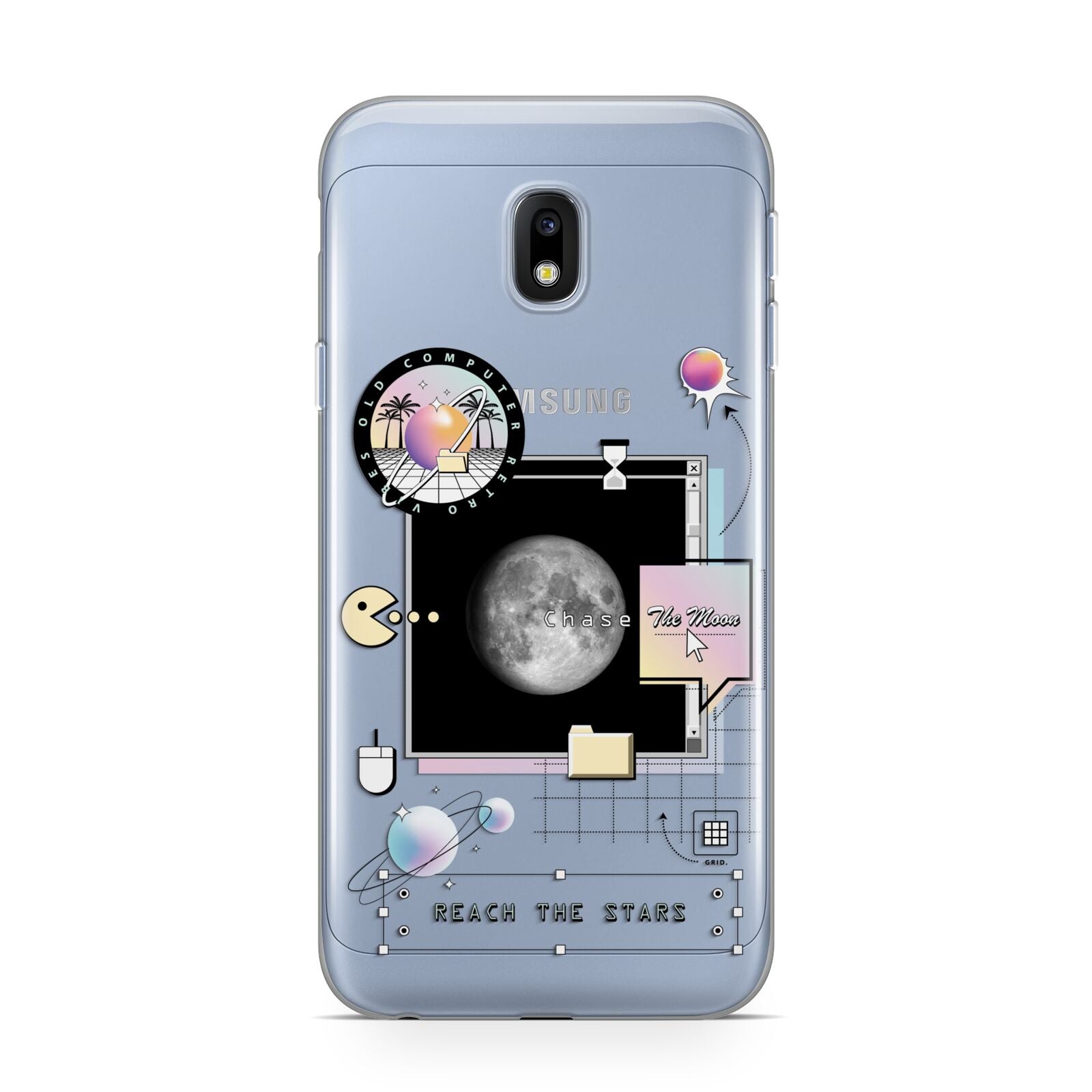 Chase The Moon Samsung Galaxy J3 2017 Case