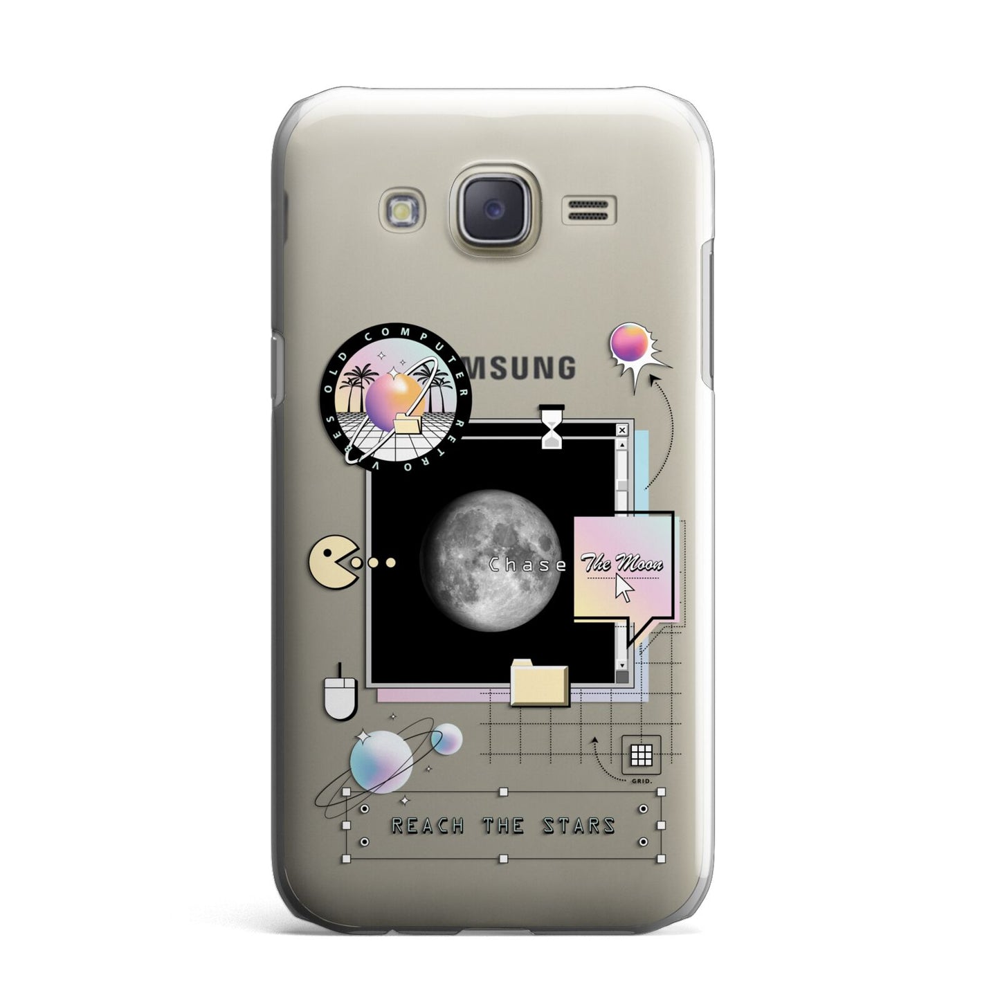 Chase The Moon Samsung Galaxy J7 Case