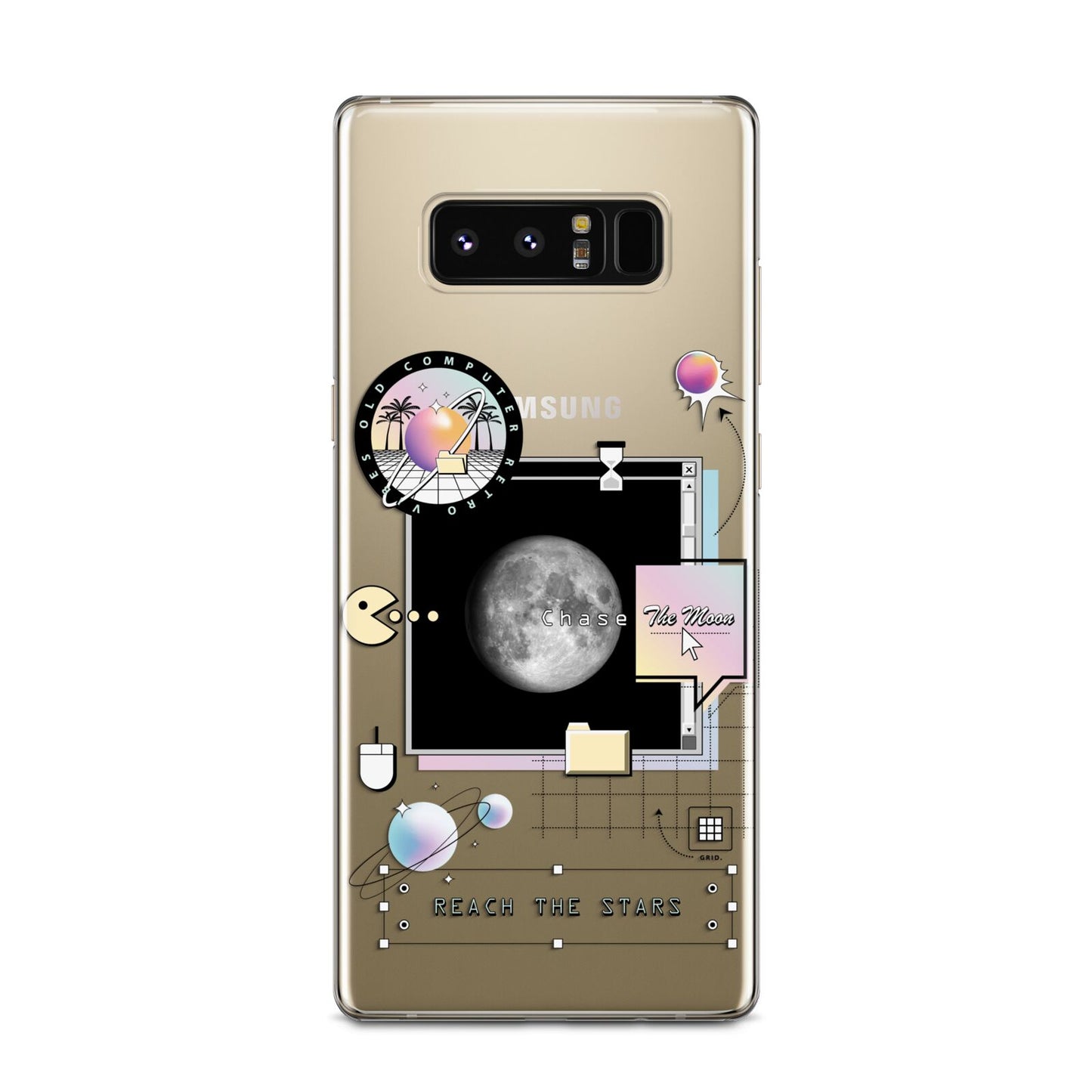 Chase The Moon Samsung Galaxy Note 8 Case
