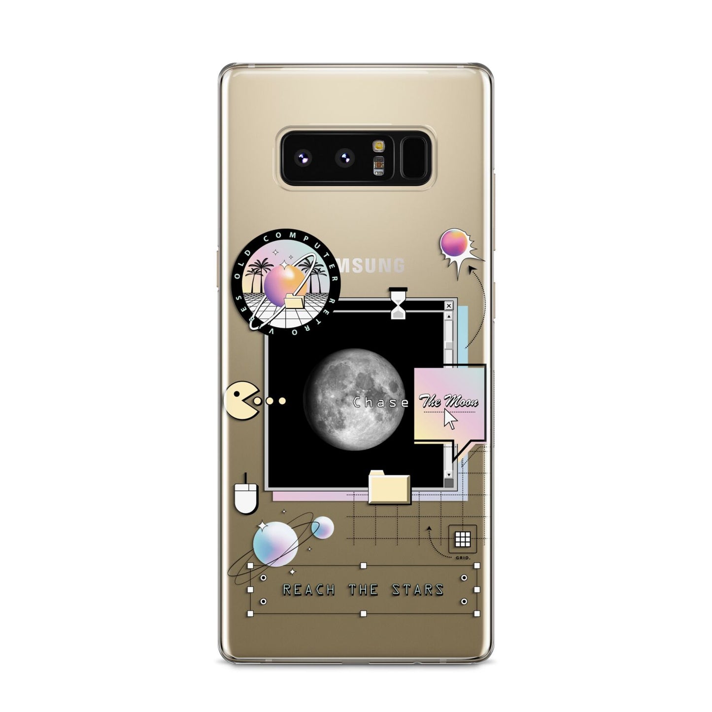 Chase The Moon Samsung Galaxy S8 Case