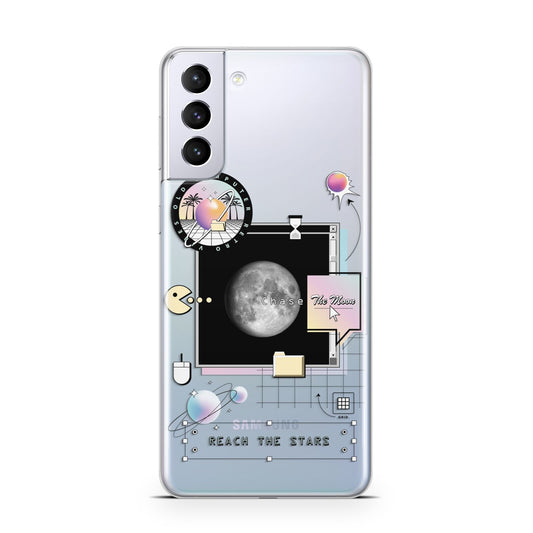 Chase The Moon Samsung S21 Plus Phone Case