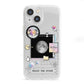 Chase The Moon iPhone 13 Mini Clear Bumper Case