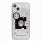 Chase The Moon iPhone 13 TPU Impact Case with Pink Edges