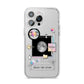 Chase The Moon iPhone 14 Pro Max Clear Tough Case Silver