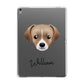 Cheagle Personalised Apple iPad Grey Case