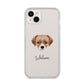 Cheagle Personalised iPhone 14 Plus Clear Tough Case Starlight