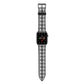 Check Flower Apple Watch Strap with Space Grey Hardware
