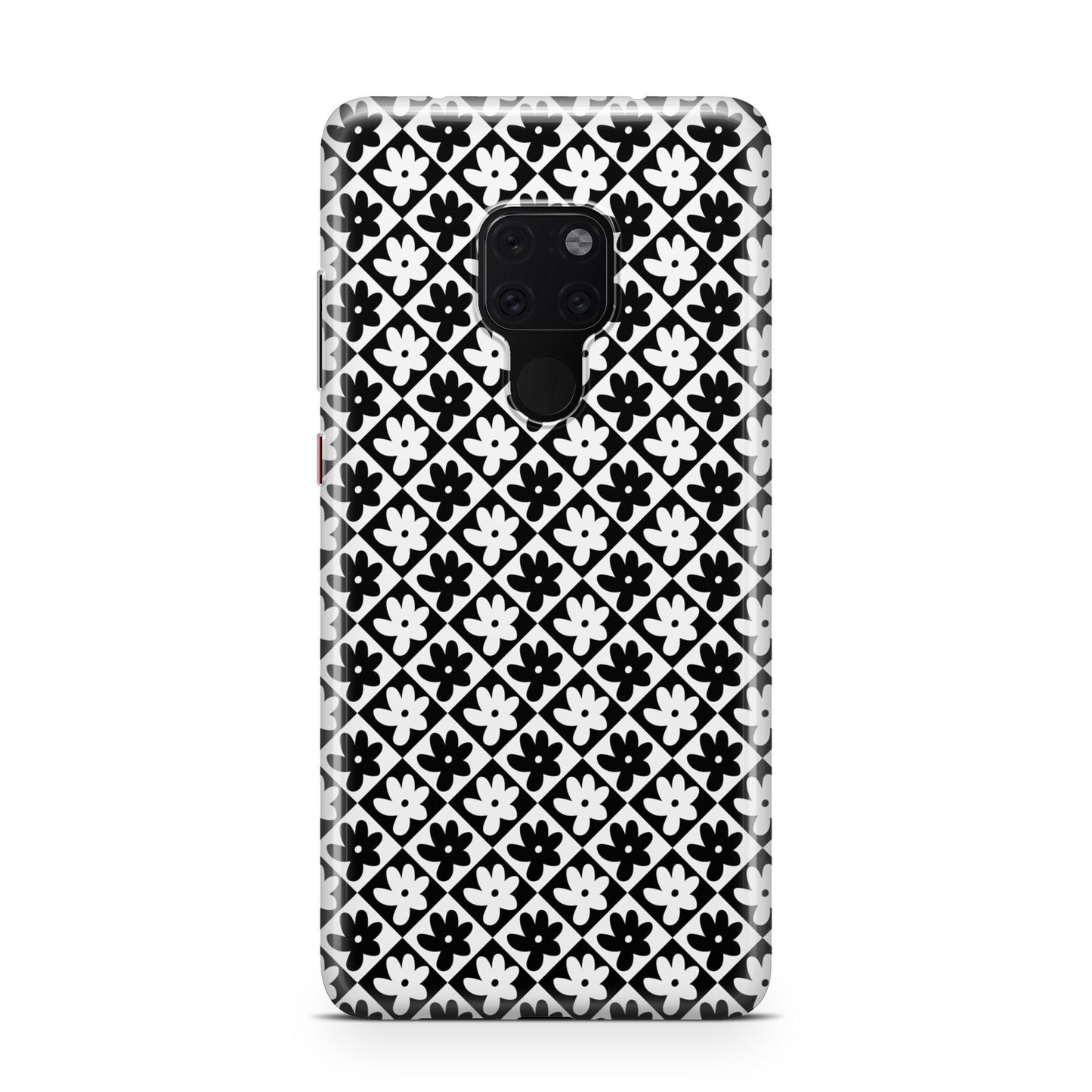 Check Flower Huawei Mate 20 Phone Case