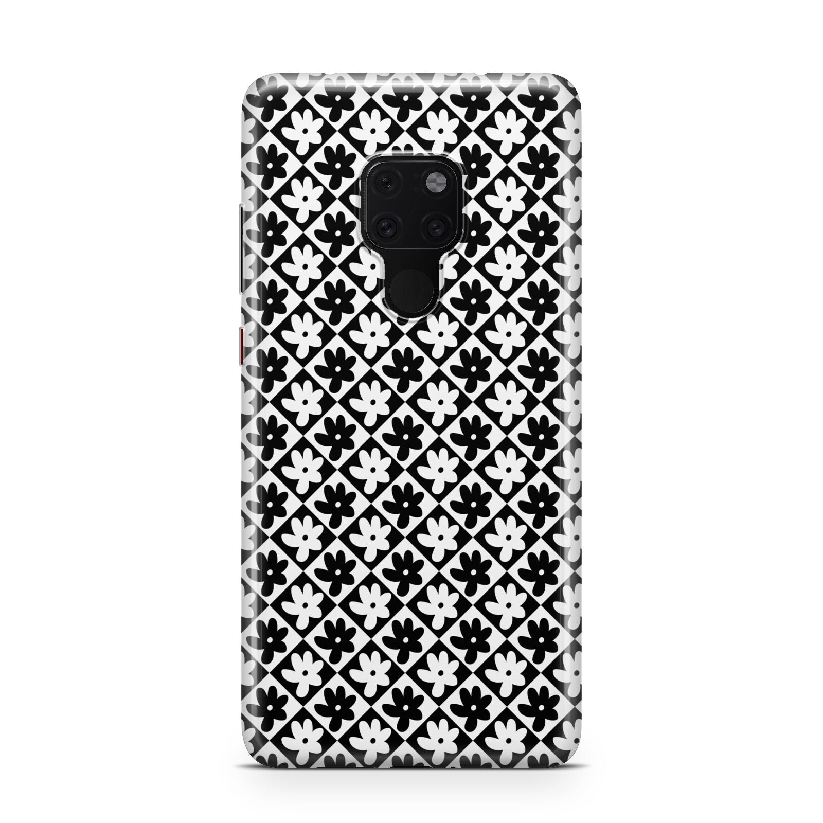 Check Flower Huawei Mate 20 Phone Case