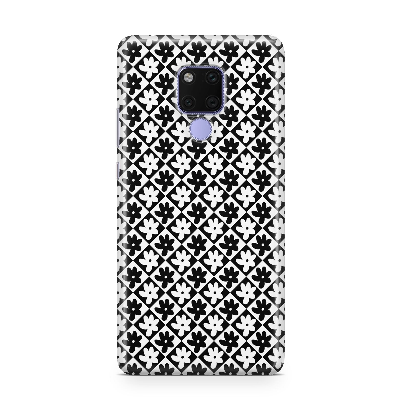Check Flower Huawei Mate 20X Phone Case