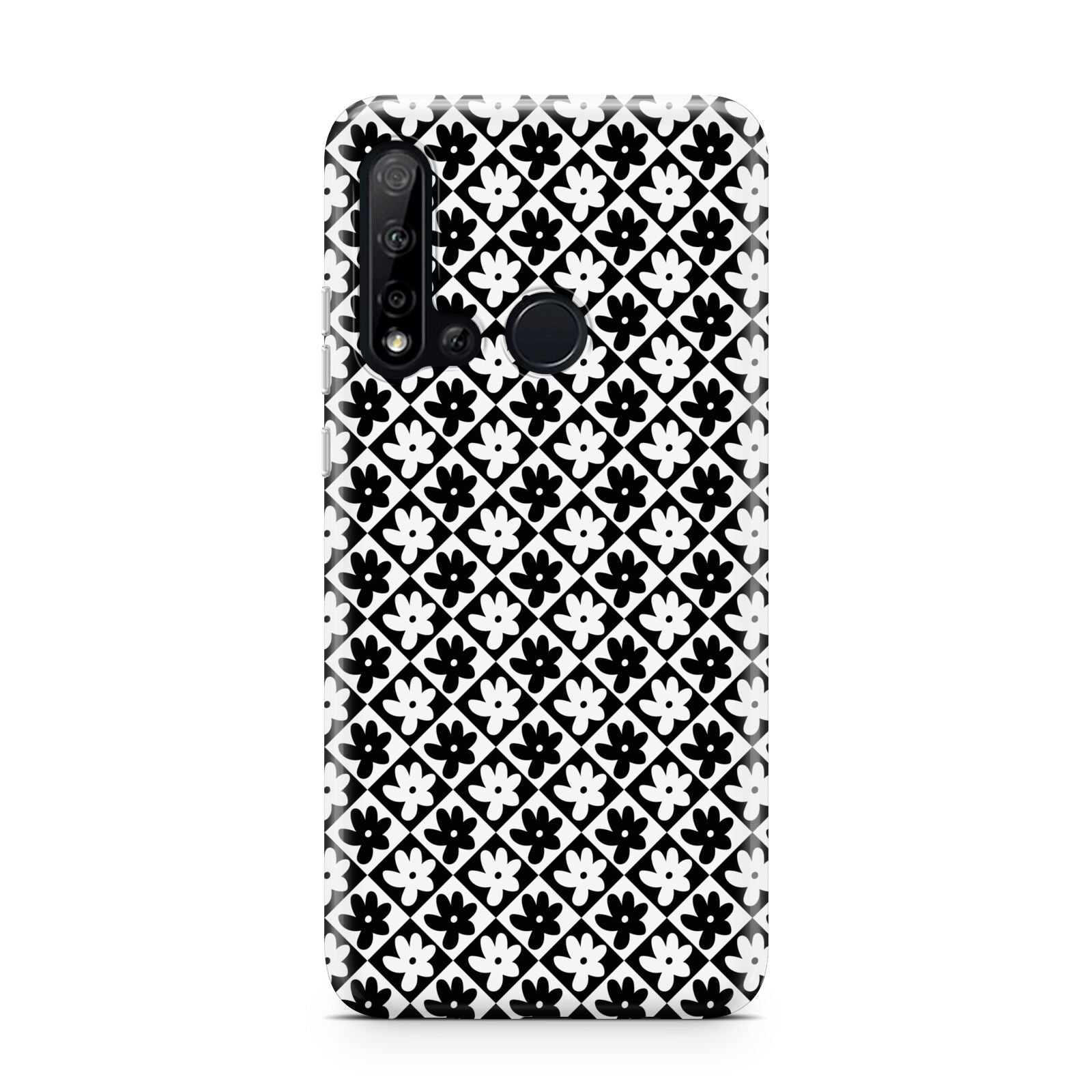 Check Flower Huawei P20 Lite 5G Phone Case