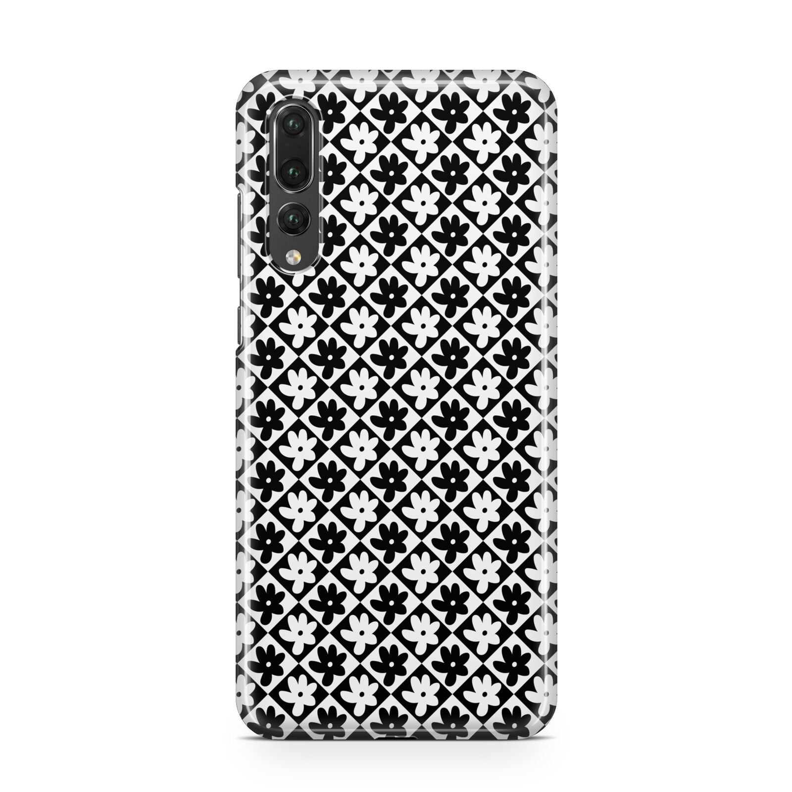 Check Flower Huawei P20 Pro Phone Case