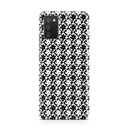 Check Flower Samsung A02s Case
