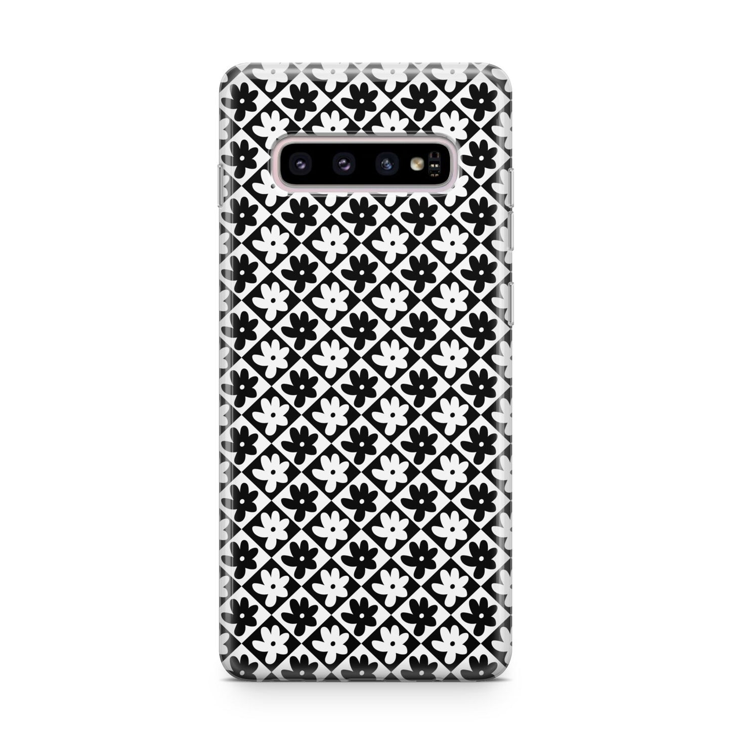 Check Flower Samsung Galaxy S10 Plus Case