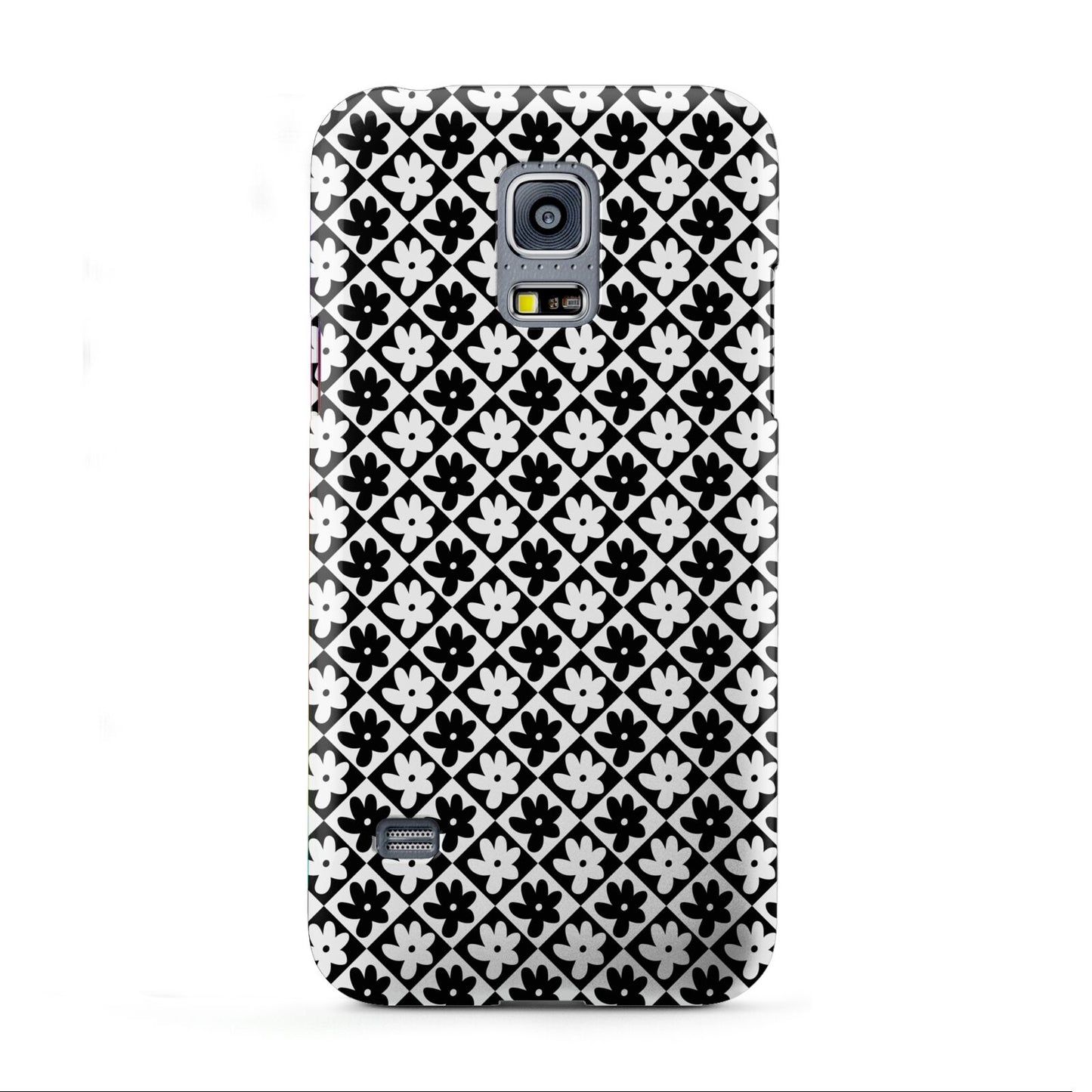 Check Flower Samsung Galaxy S5 Mini Case