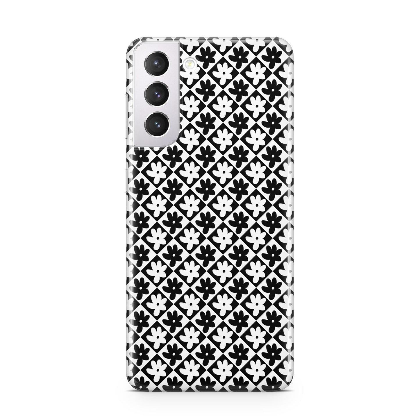 Check Flower Samsung S21 Case
