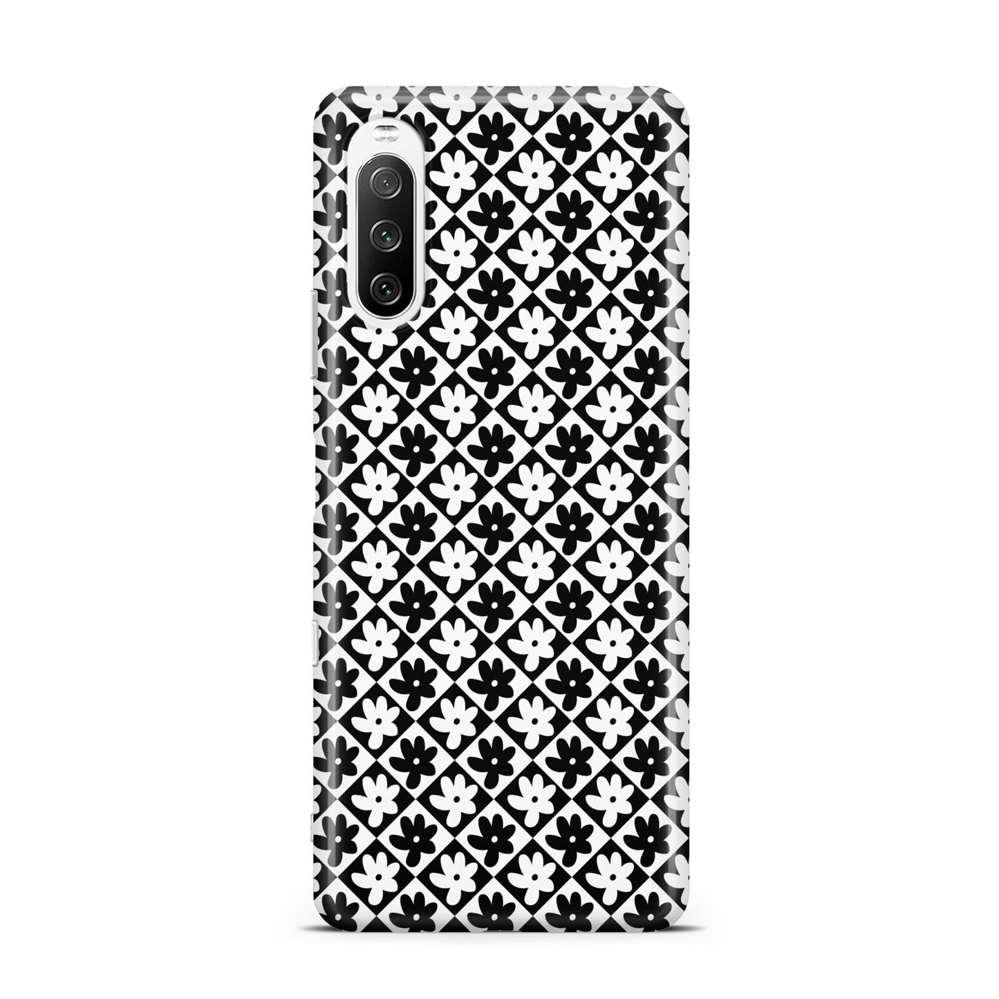 Check Flower Sony Xperia 10 III Case