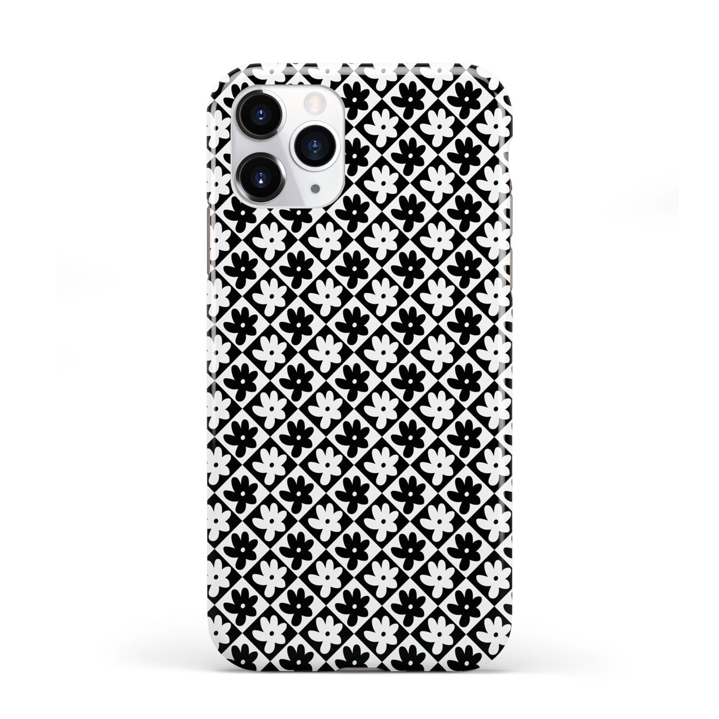 Check Flower iPhone 11 Pro 3D Tough Case
