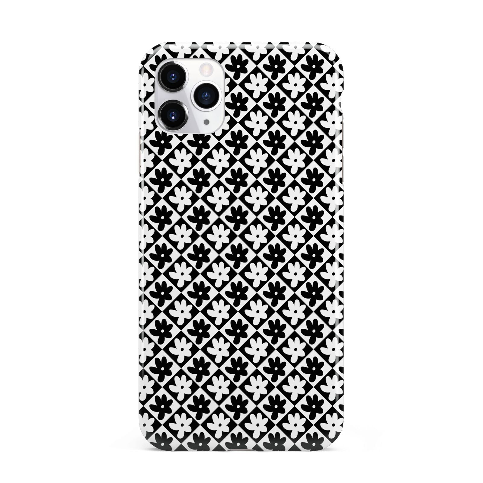 Check Flower iPhone 11 Pro Max 3D Tough Case