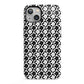 Check Flower iPhone 13 Full Wrap 3D Tough Case