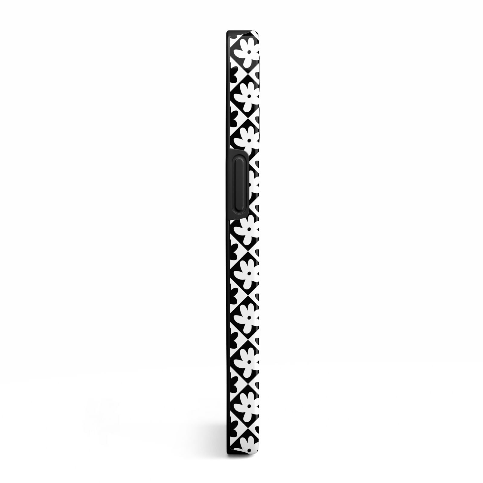 Check Flower iPhone 13 Pro Side Image 3D Tough Case