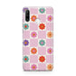 Checked flowers Huawei P30 Lite Phone Case