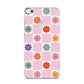 Checked flowers Huawei P8 Lite Case