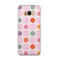 Checked flowers Samsung Galaxy S8 Plus Case