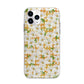 Checkered Daisy Apple iPhone 11 Pro in Silver with Bumper Case