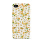 Checkered Daisy Apple iPhone 4s Case