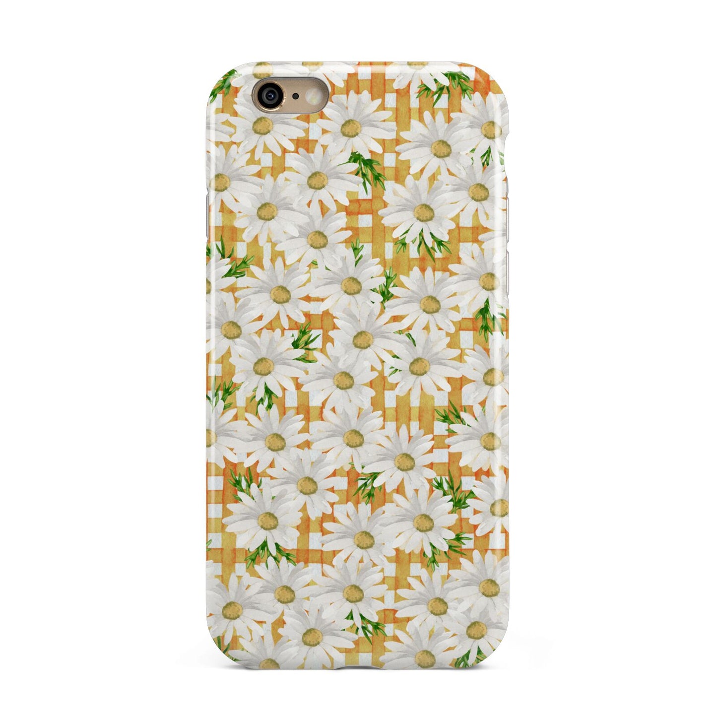 Checkered Daisy Apple iPhone 6 3D Tough Case
