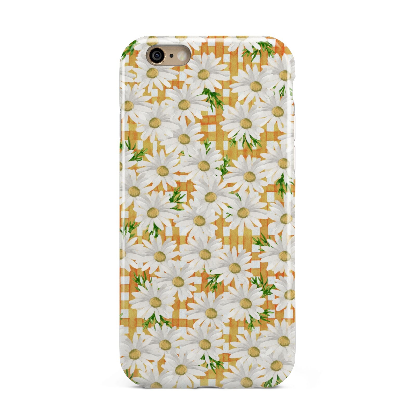Checkered Daisy Apple iPhone 6 3D Tough Case