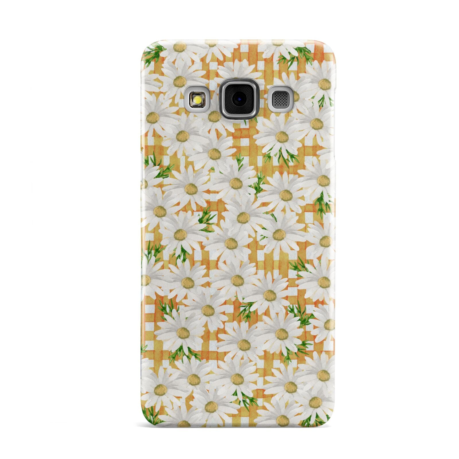 Checkered Daisy Samsung Galaxy A3 Case