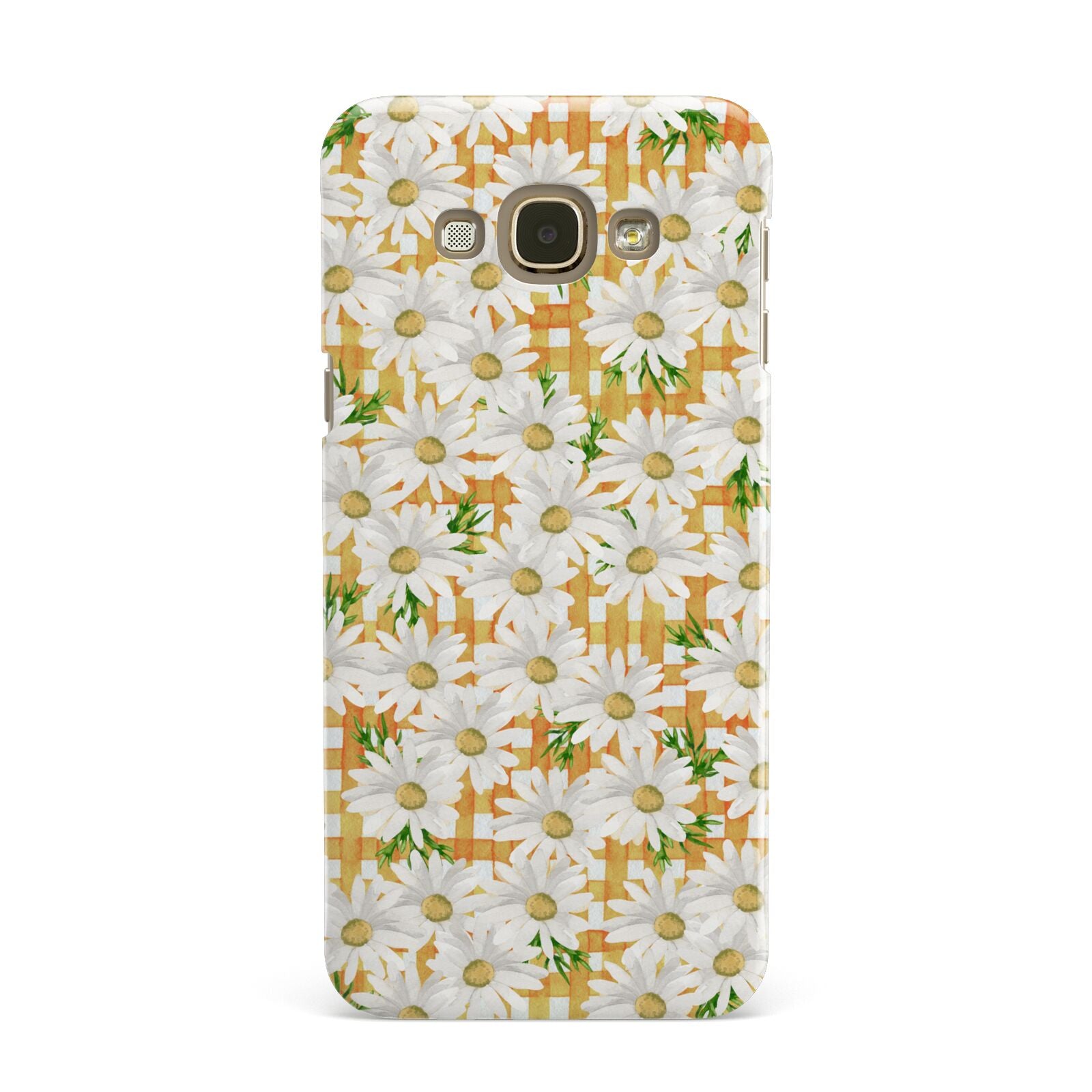 Checkered Daisy Samsung Galaxy A8 Case